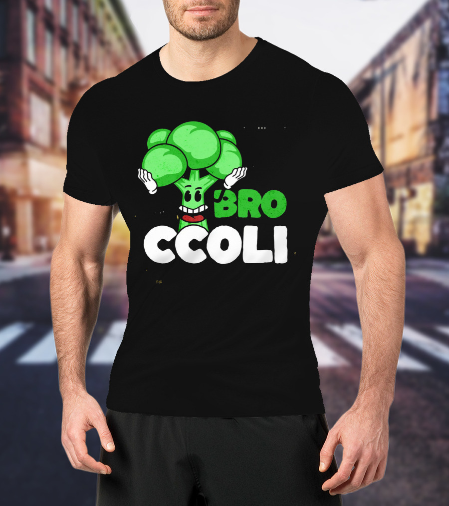 Hi Broccoli Green Goodness For A Healthy Life T-Shirt