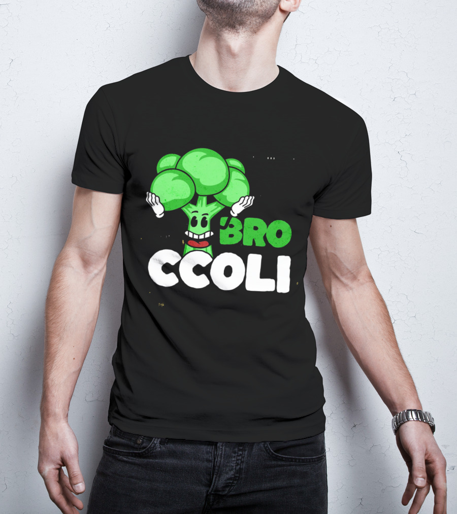 Hi Broccoli Green Goodness For A Healthy Life T-Shirt
