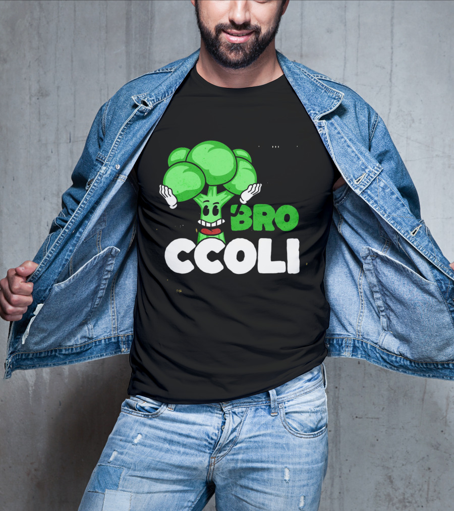 Hi Broccoli Green Goodness For A Healthy Life T-Shirt