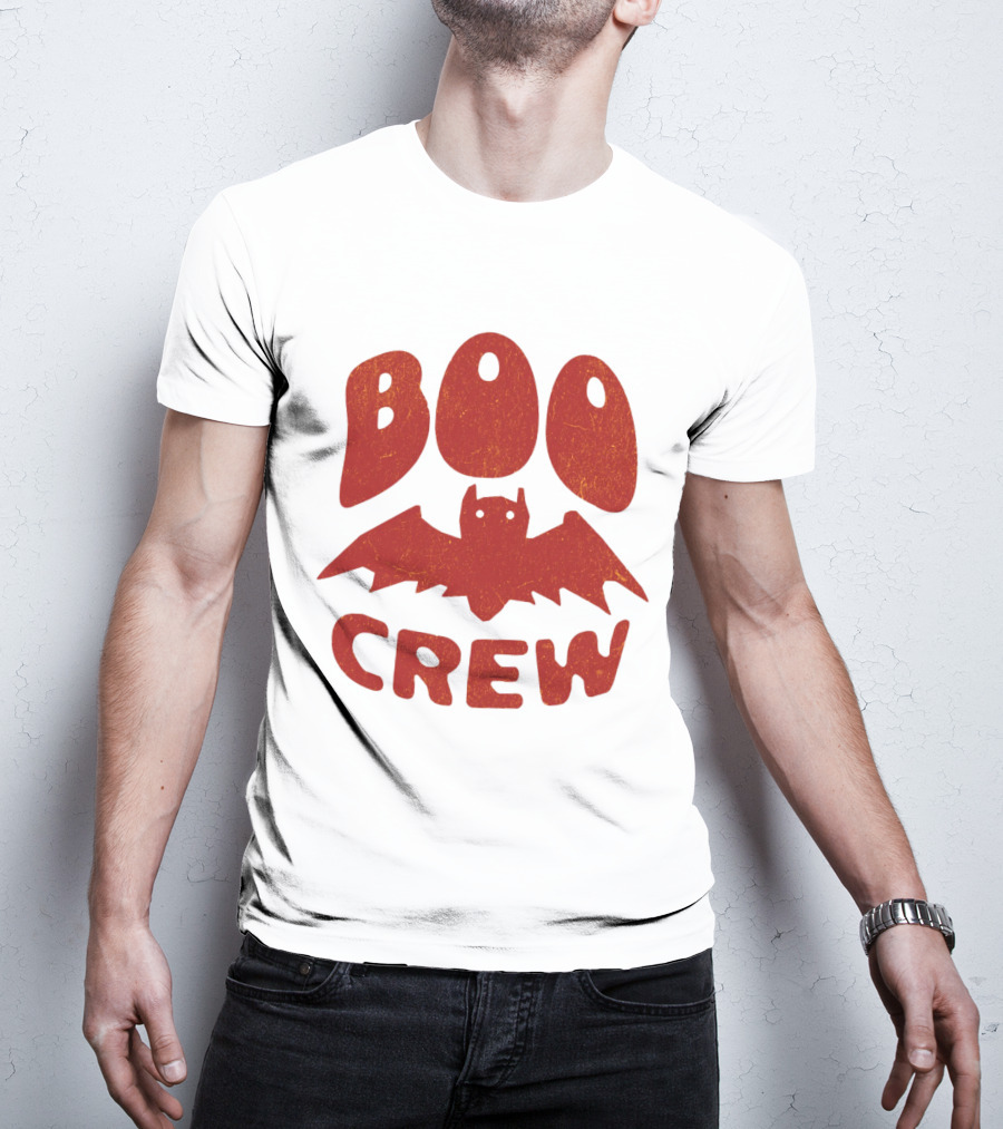 BOO CREW Bat Halloween T-Shirt