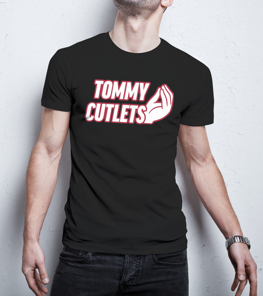 Tommy DeVito Tommy Cutlets Italian Gesture T-Shirt