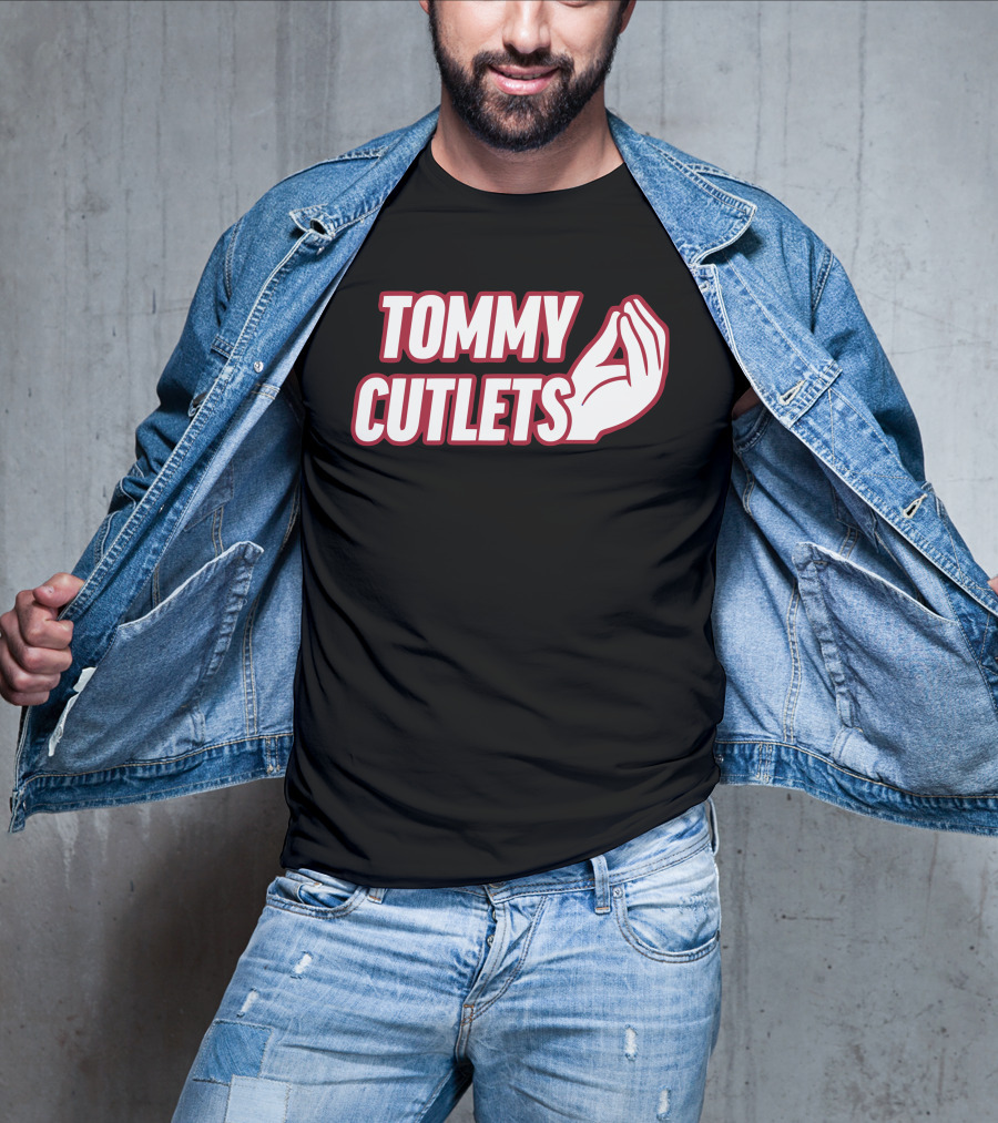 Tommy DeVito Tommy Cutlets Italian Gesture T-Shirt