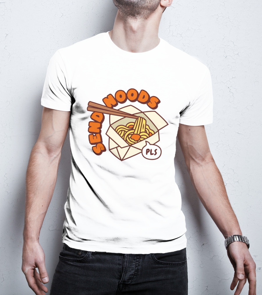 Send Noods Comic Noodles PLS T-Shirt