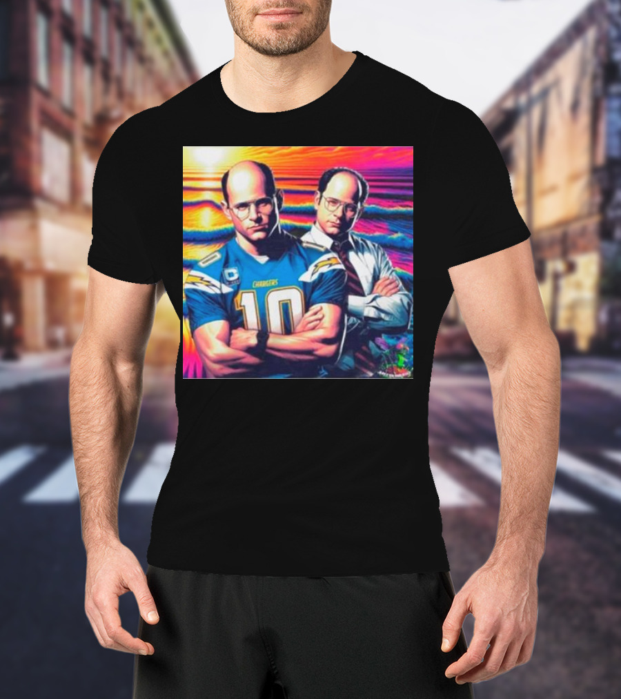 George Costanza Seinfeld Los Angeles Chargers General Manager Meme Campaign T-Shirt