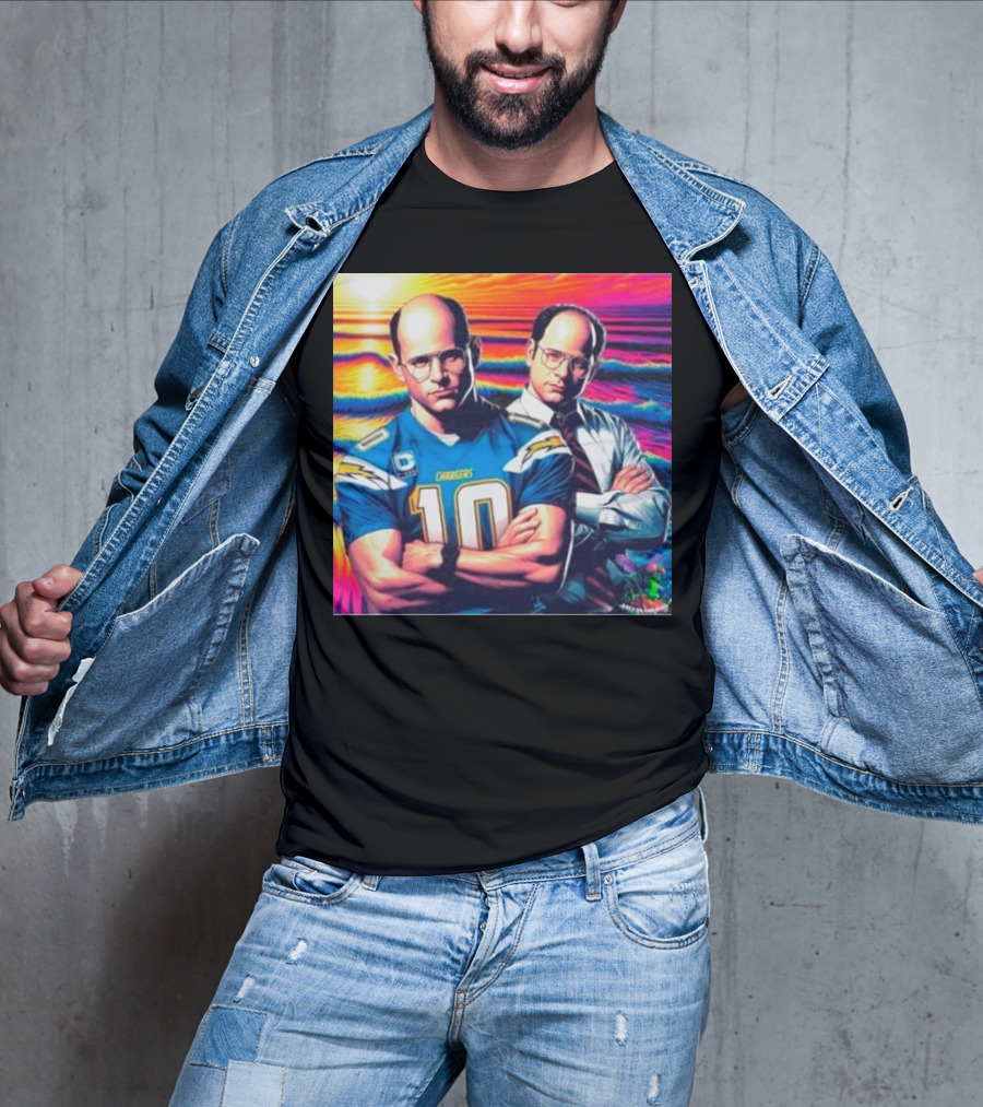 George Costanza Seinfeld Los Angeles Chargers General Manager Meme Campaign T-Shirt