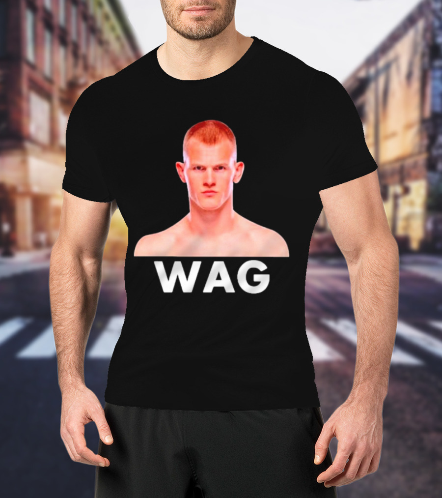 WAG Ian Machado Garry Fighter Image T-Shirt