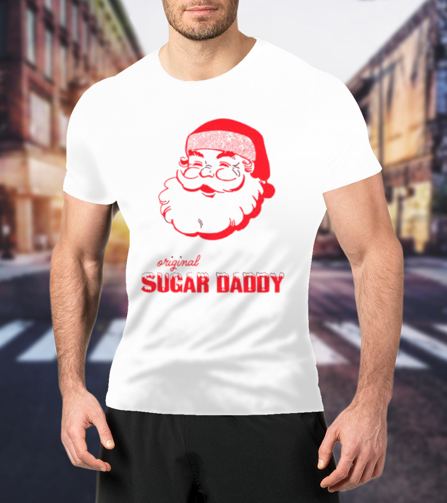 Original Sugar Daddy Santa Christmas T-Shirt