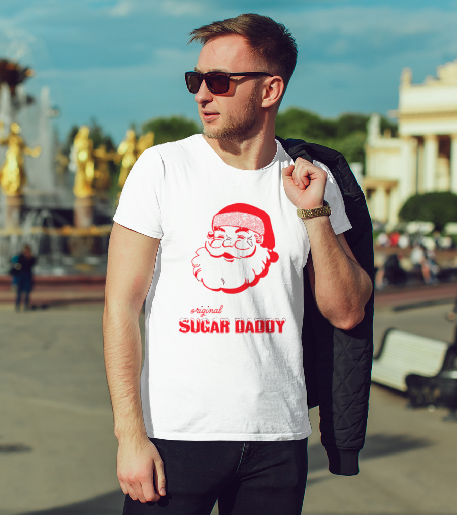 Original Sugar Daddy Santa Christmas T-Shirt