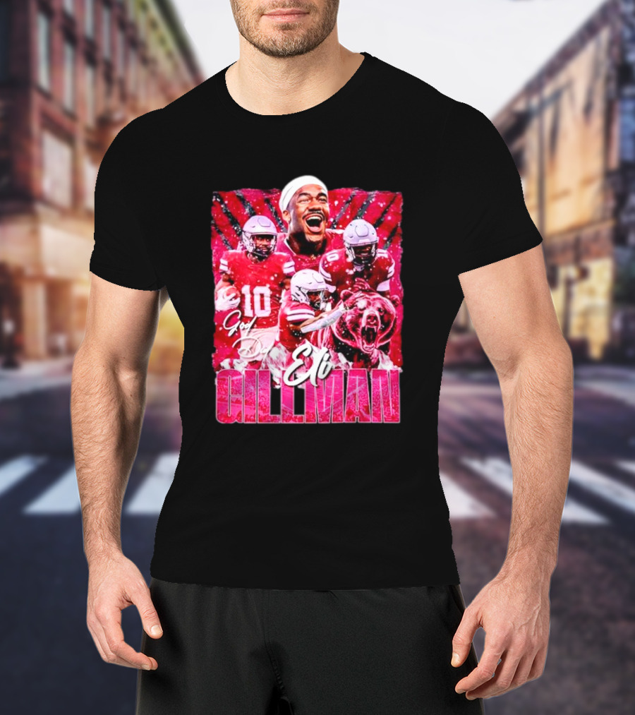 Gillman God Efo Heavyweight Premium Vintage Football T-Shirt
