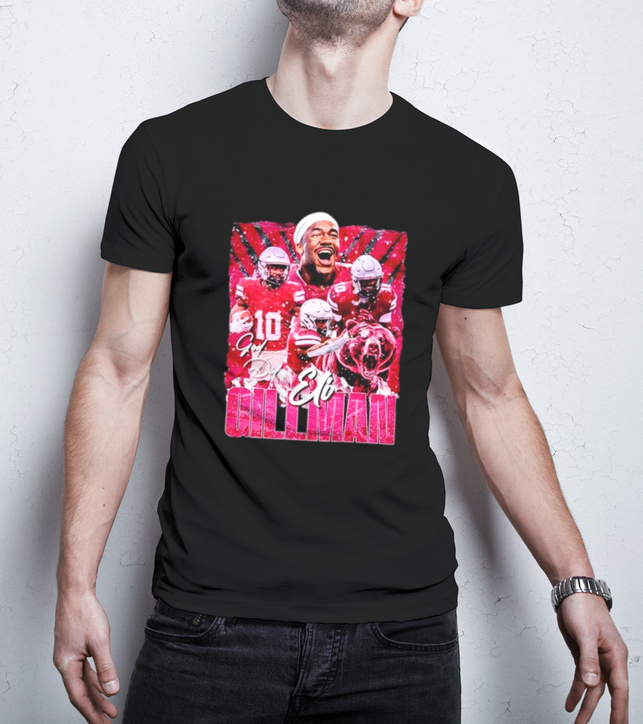 Gillman God Efo Heavyweight Premium Vintage Football T-Shirt