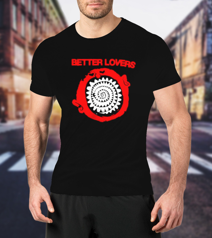 Better Lovers Spiralth Red Spiral T-Shirt
