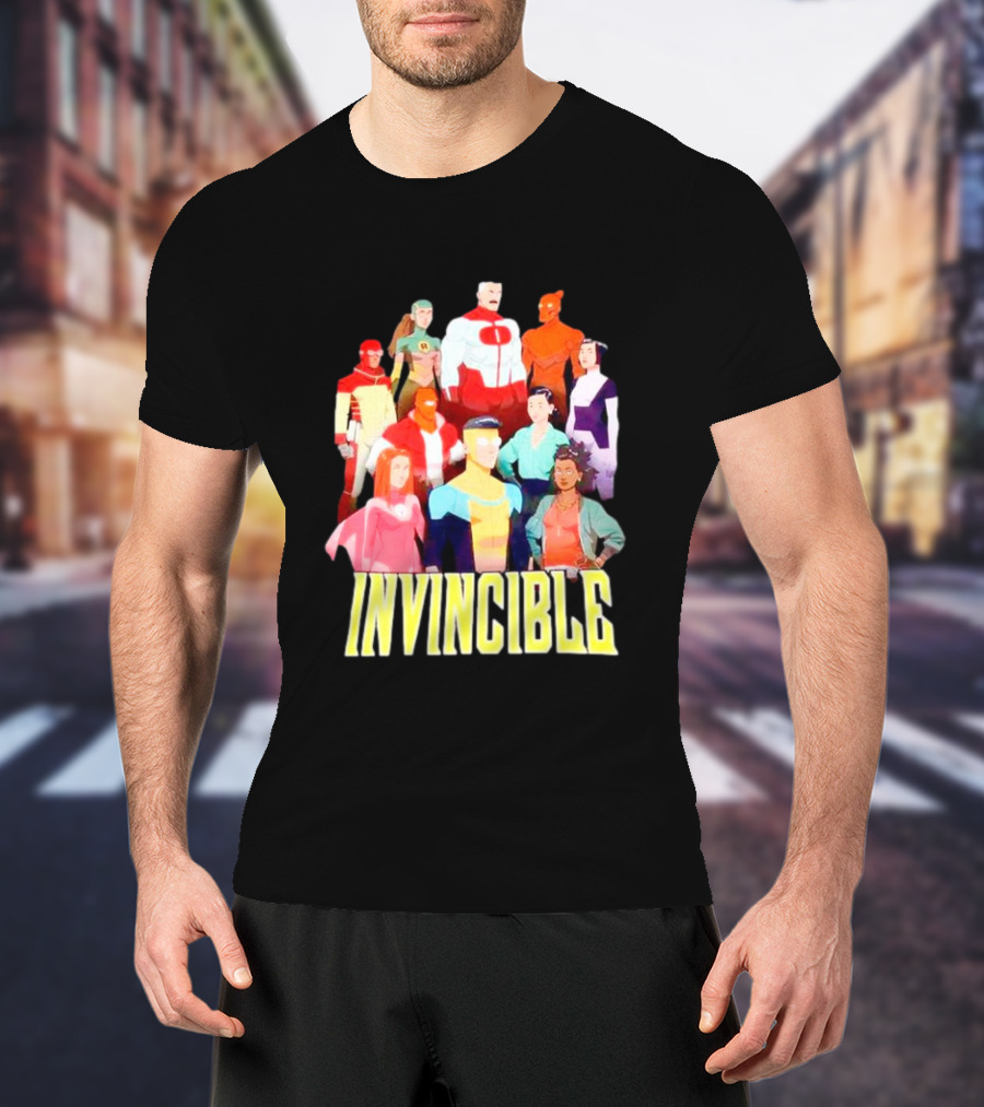 Invincible Characters Group Ensemble T-Shirt