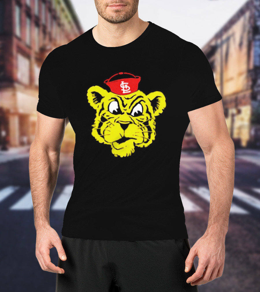 STL Hat Worn By Mizzou Tiger Drawing T-Shirt