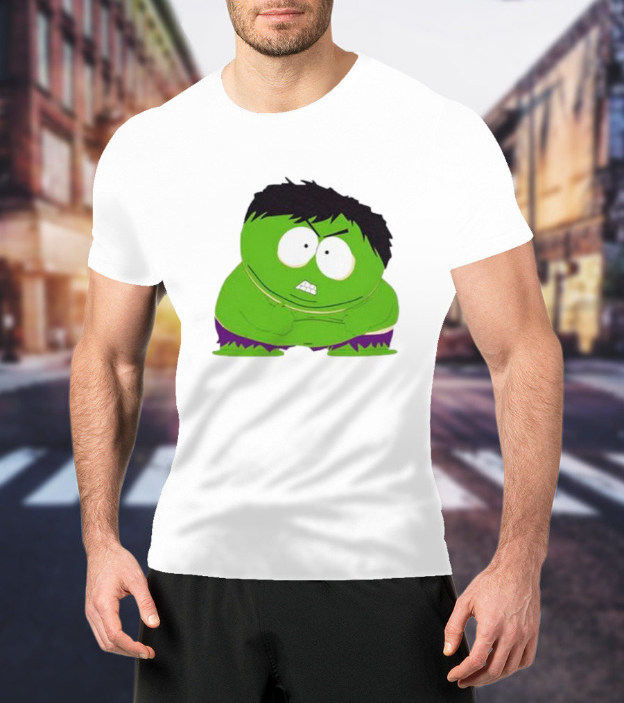 South Park Hulk Crossover Character Mashup T-Shirt