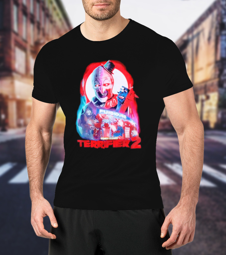 Terrifier 2 Clown Funhouse Compilation T-Shirt