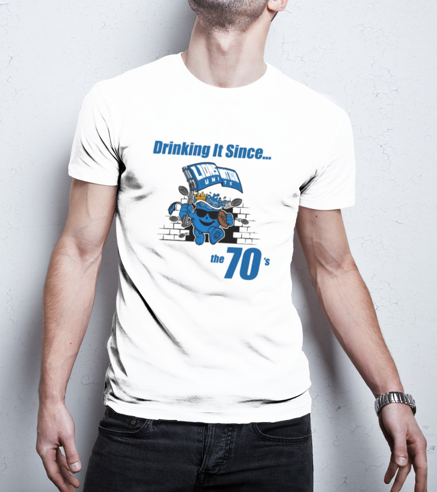 Drinking It Since The 70's Lions Unite T-Shirt