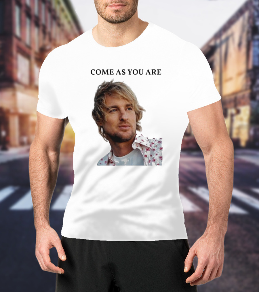 Owen Wilson Come As You Are Nirvana T-Shirt