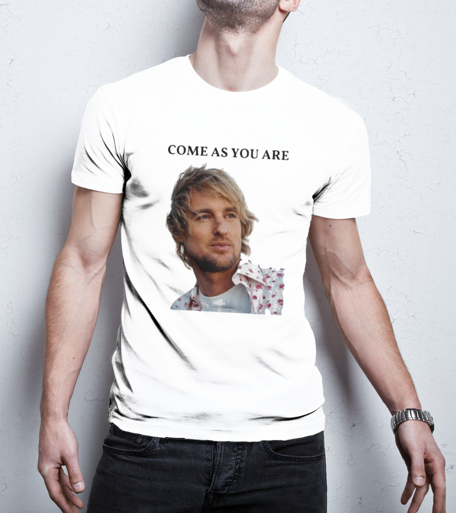 Owen Wilson Come As You Are Nirvana T-Shirt
