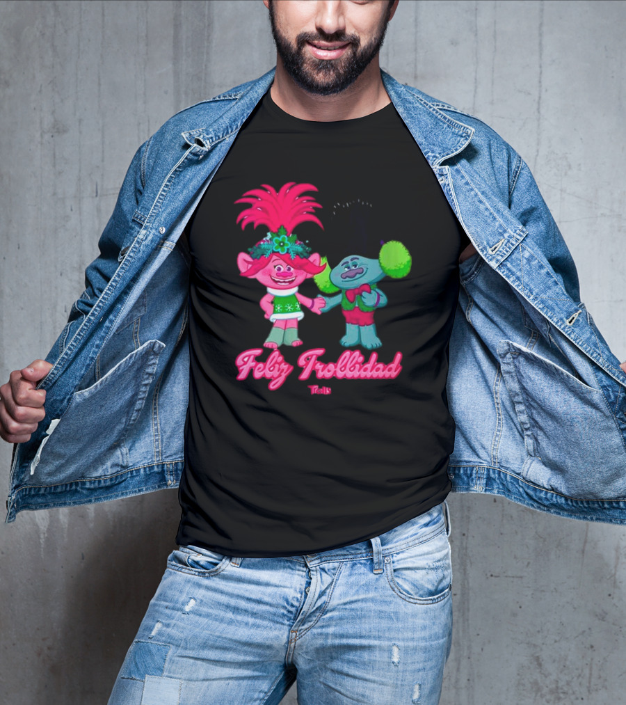 Feliz Trollidad Trolls Christmas T-Shirt