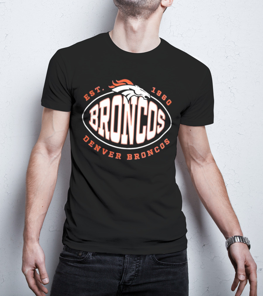 Denver Broncos Est. 1960 NFL Trap Boss T-Shirt
