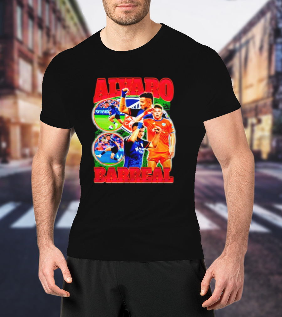 Alvaro Barreal Soccer Action Montage For The Noche T-Shirt