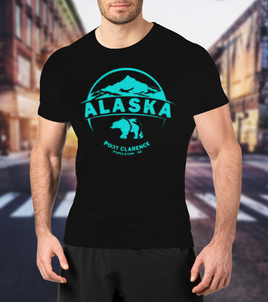 Alaska Port Clarence Population 46 Bear Mountain T-Shirt