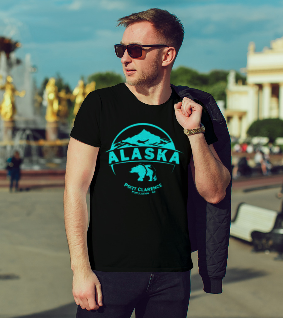 Alaska Port Clarence Population 46 Bear Mountain T-Shirt