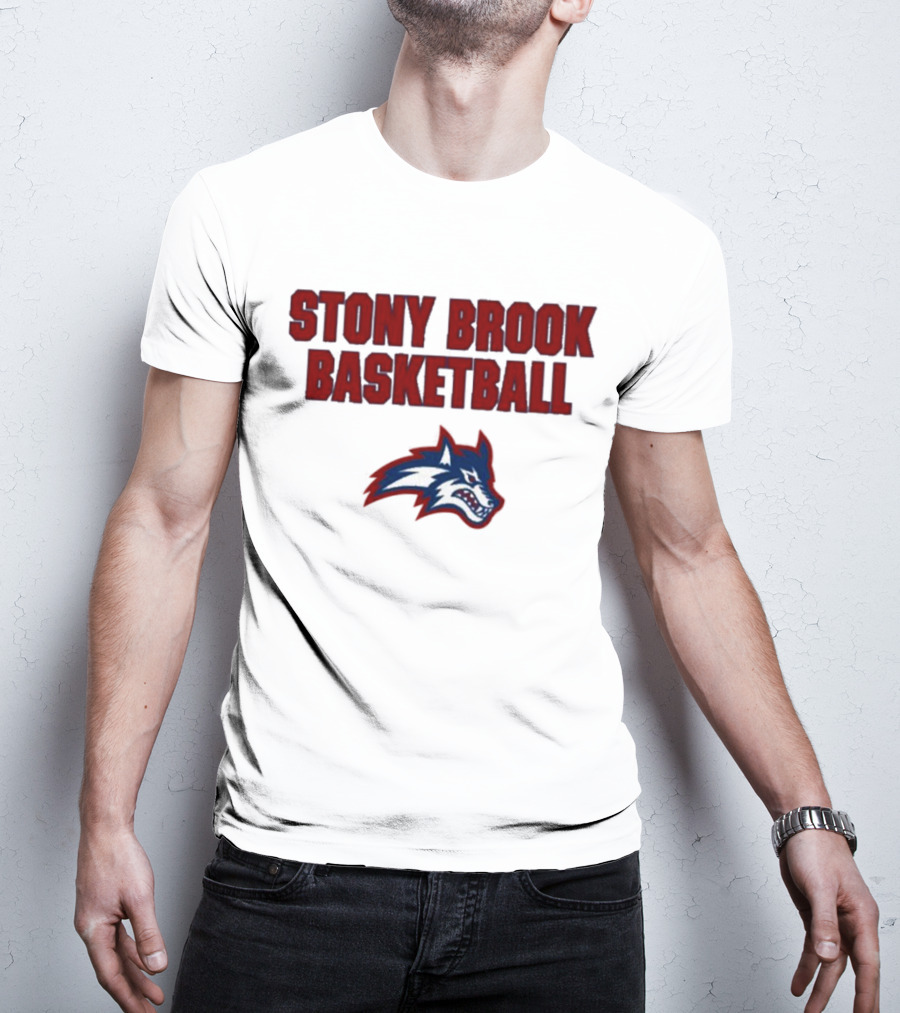 Stony Brook Basketball Seawolves Team T-Shirt