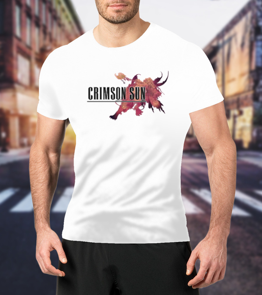 CRIMSON SUN Phoenix Burst T-Shirt