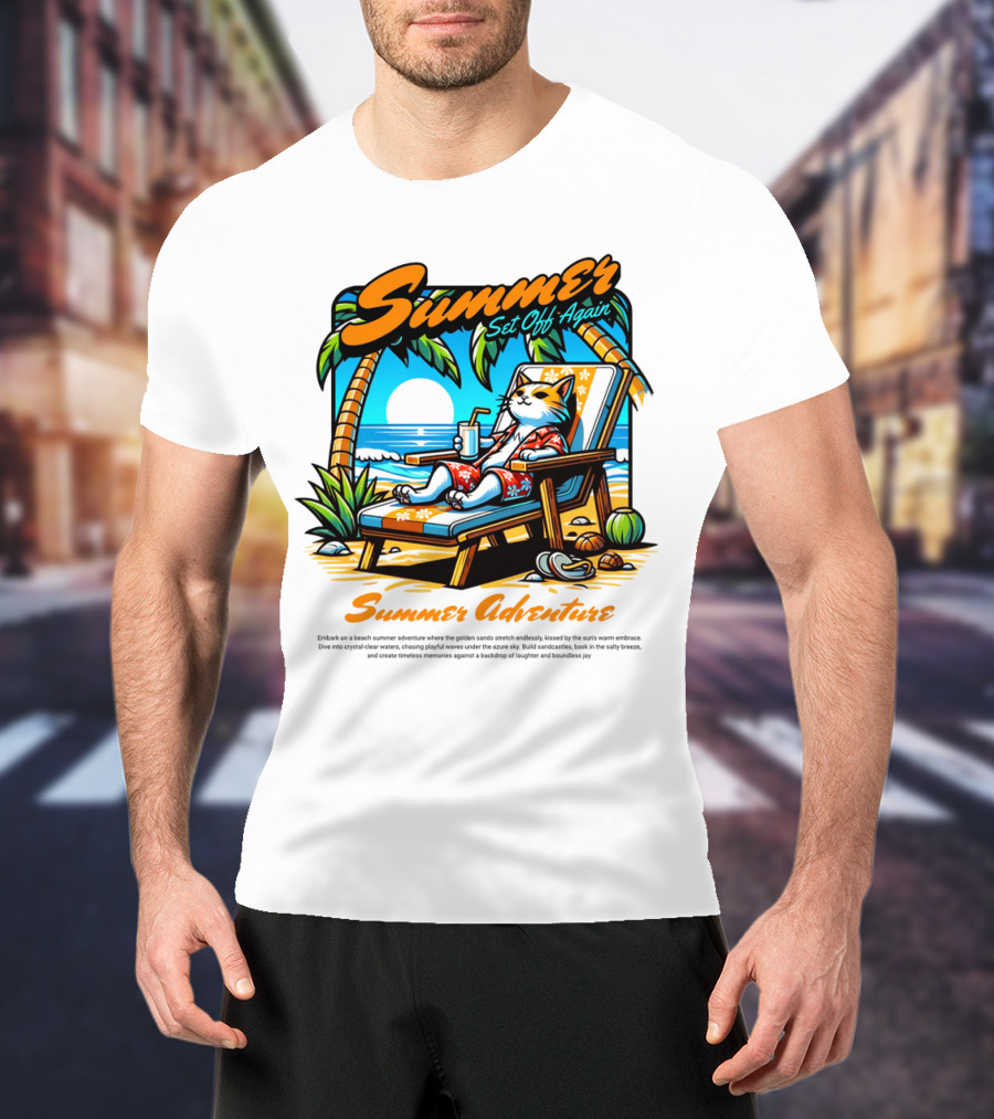 Summer Set Off Again Adventure T-Shirt
