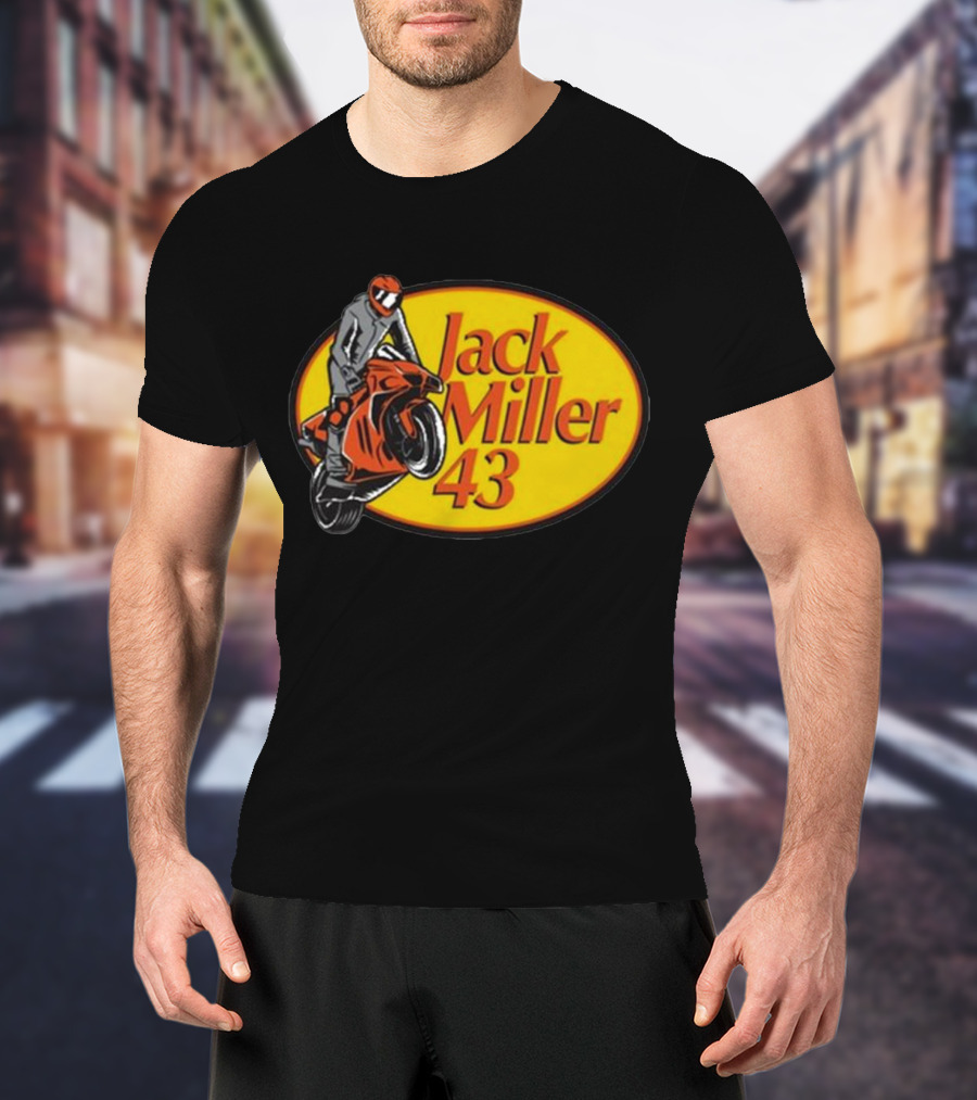 Jack Miller 43 Motorcycle Rider Iconic Racing T-Shirt