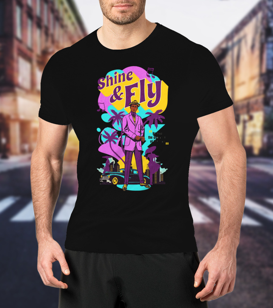 Shine And Fly He Was The Godfather Of Them All T-Shirt