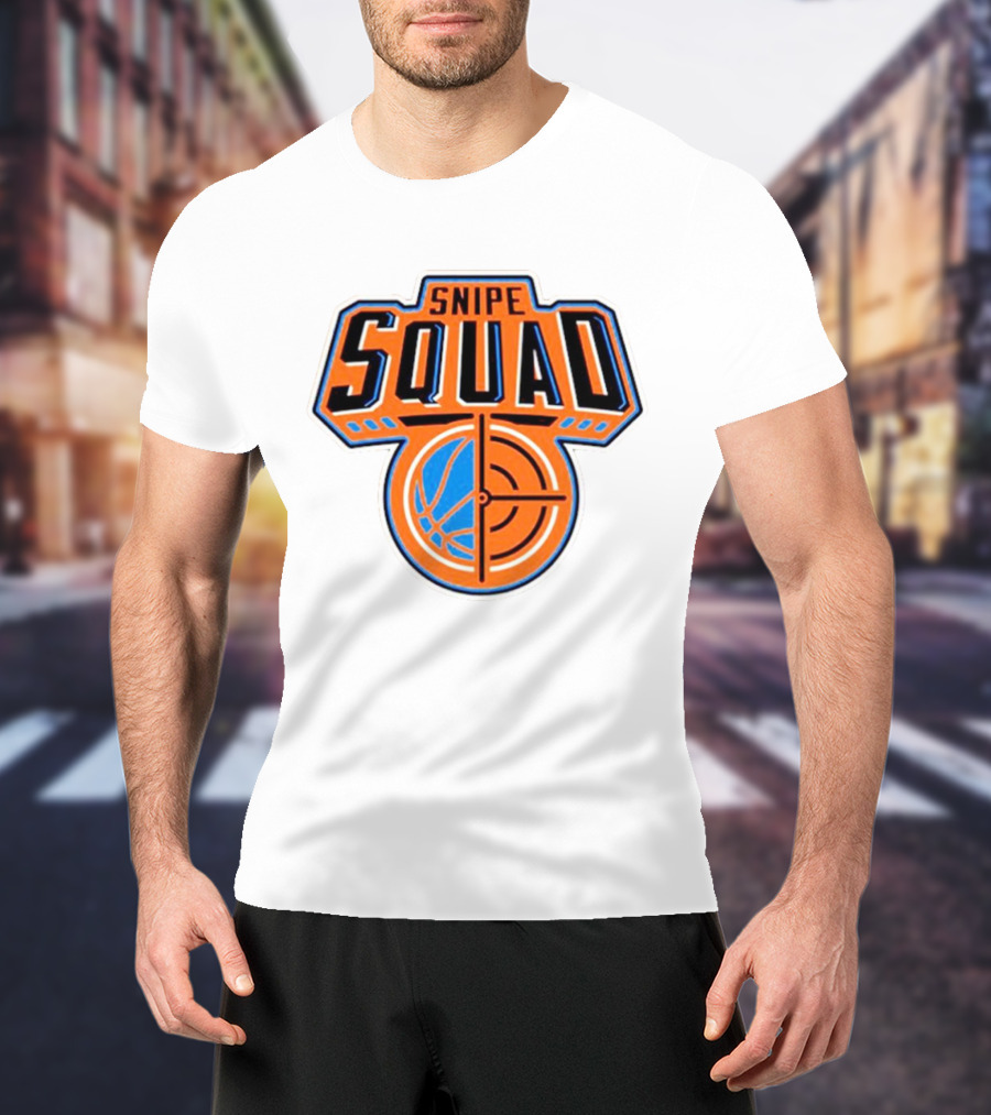 New York Knicks Snipe Squad Basketball Target Emblem T-Shirt