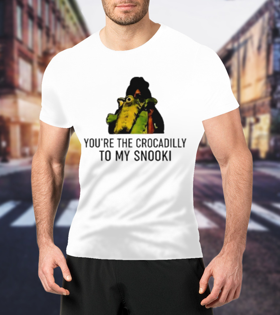You're The Crocadilly To My Snooki Fun Colorful Frog T-Shirt