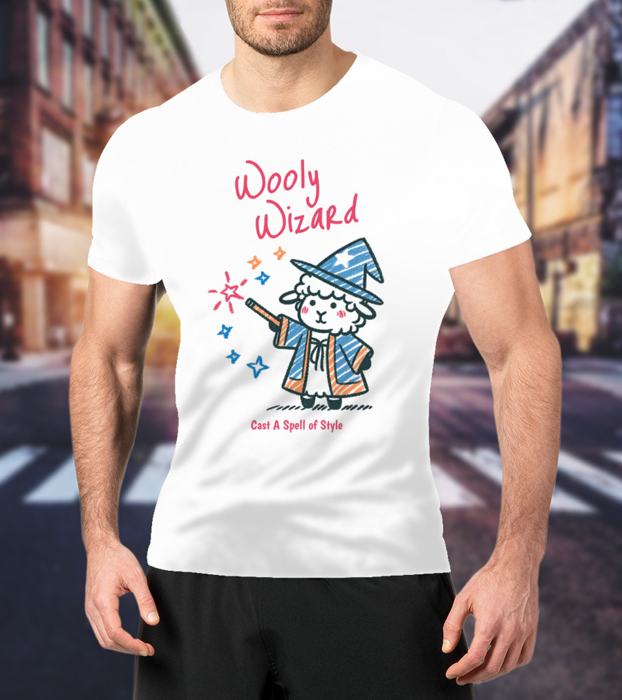 Wooly Wizard Cast A Spell Of T-Shirt