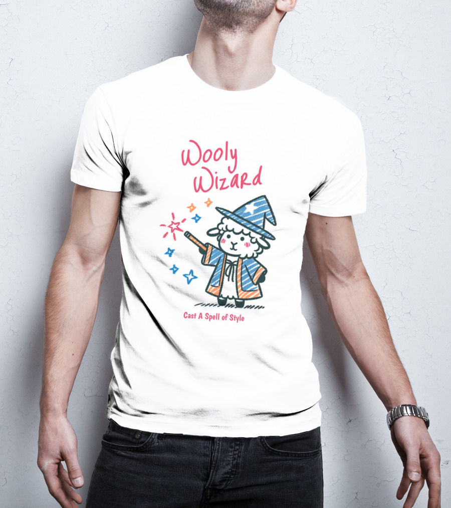 Wooly Wizard Cast A Spell Of T-Shirt