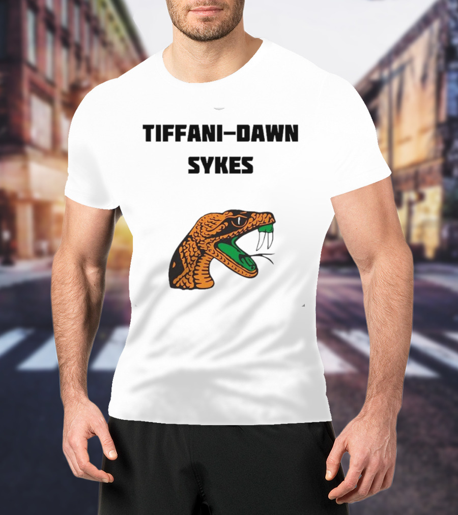 Tiffani-Dawn Sykes Florida A&M Rattlers T-Shirt