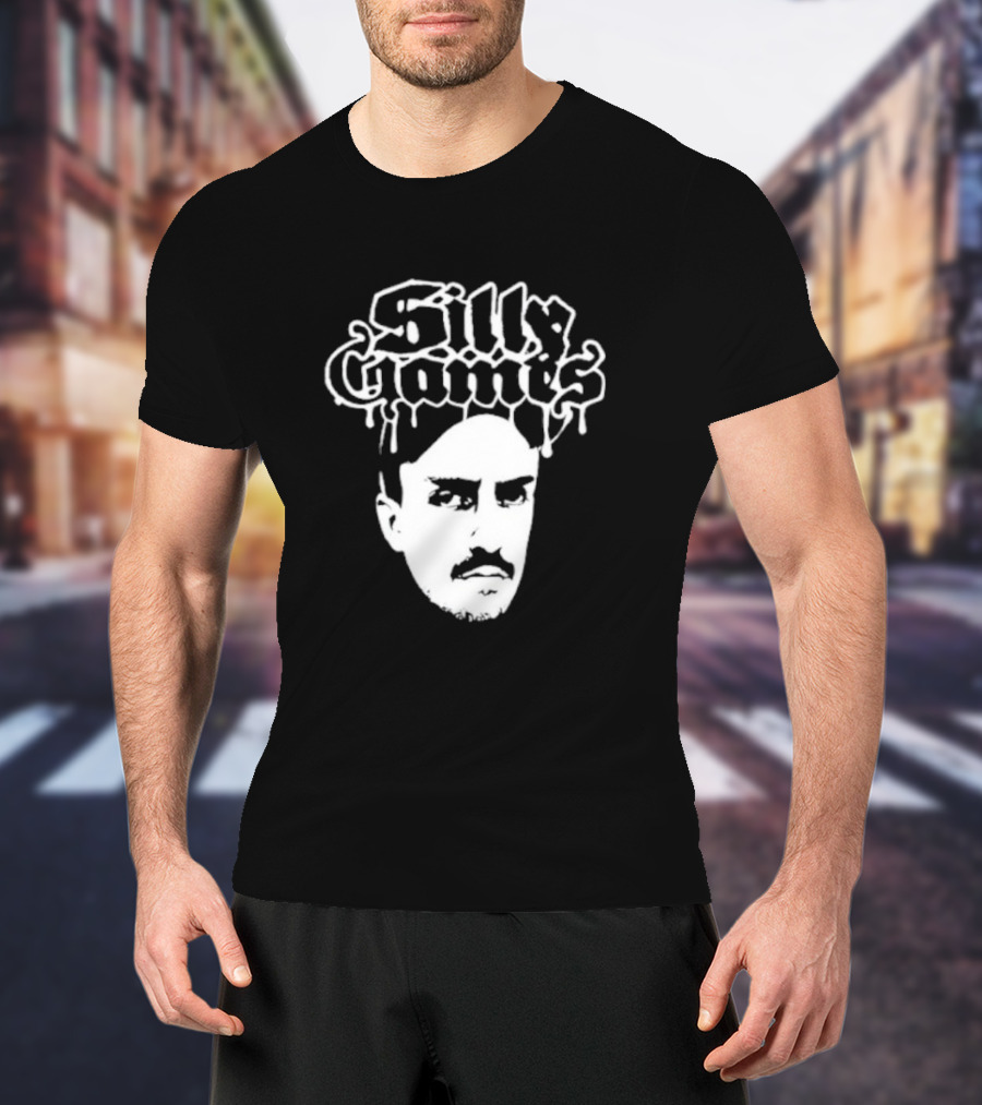 Silly Games Cream Crew Face T-Shirt