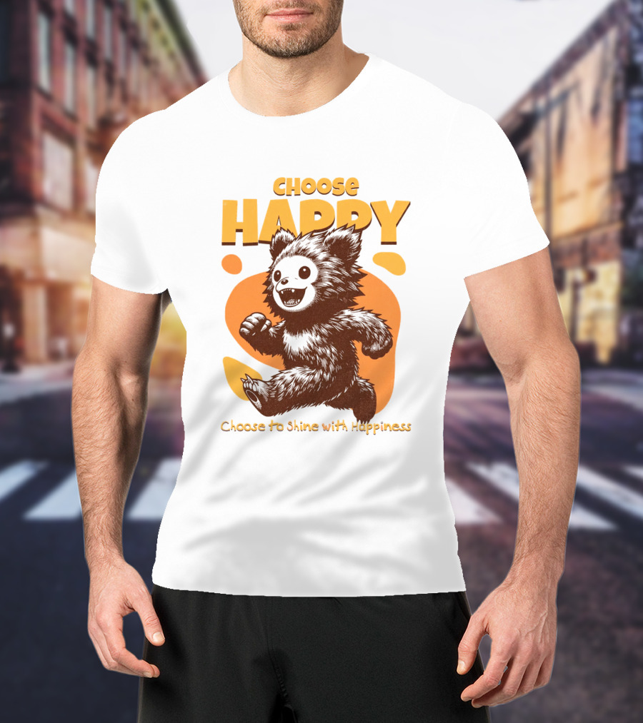 Choose Happy Choose To Shine With Happiness T-Shirt