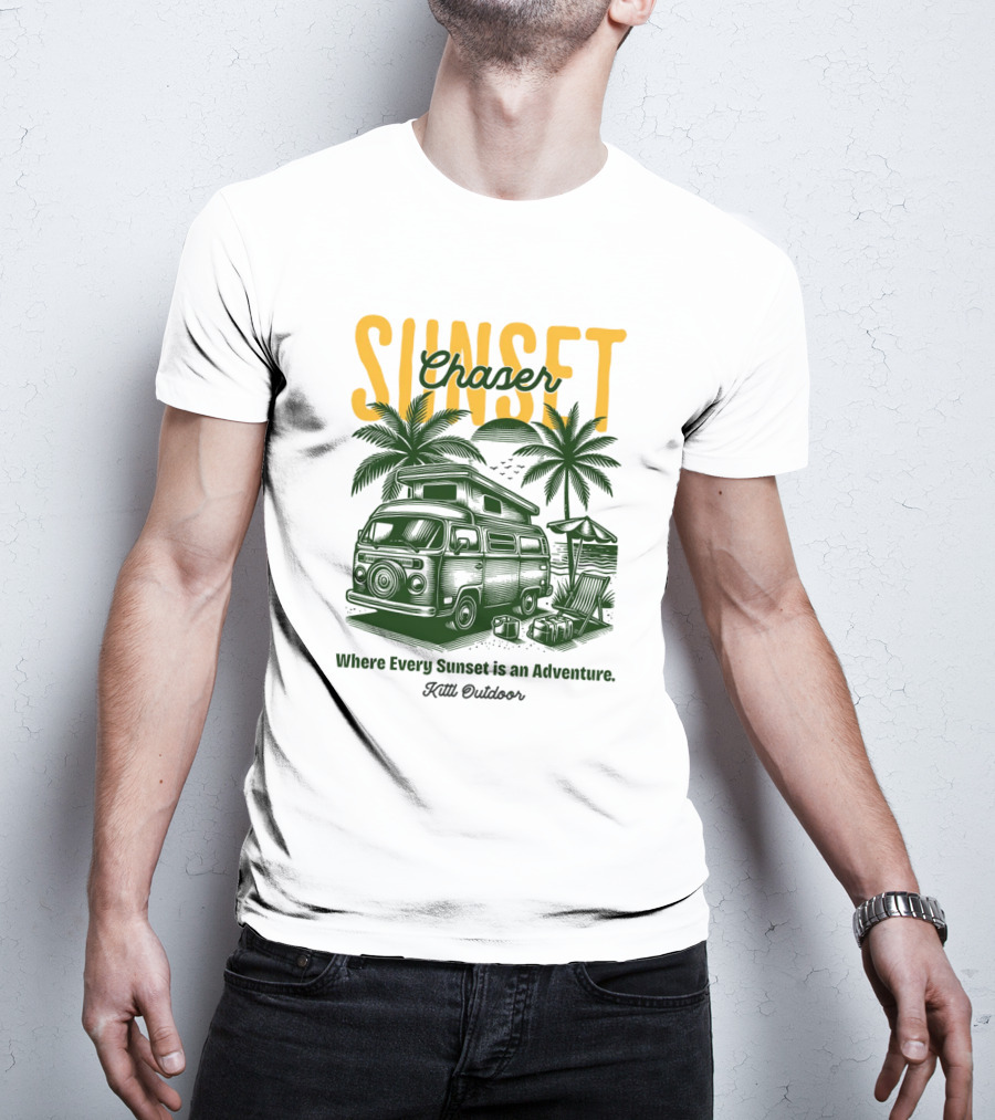 Sunset Chaser Where Every Sunset Is An Adventure Kittl Outdoor T-Shirt