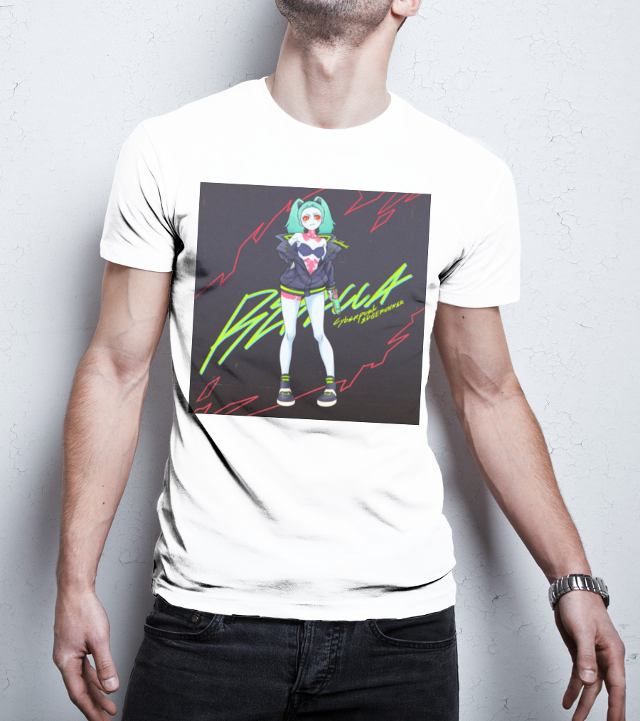 Rebecca Cyberpunk Edgerunners Neon T-Shirt