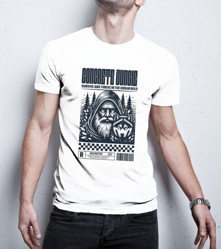 Concrete Jungle Survive And Thrive In The Urban Wild T-Shirt