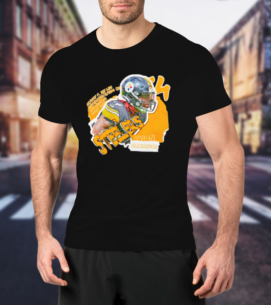 Kwon Alexander Steelers Helmet Football T-Shirt