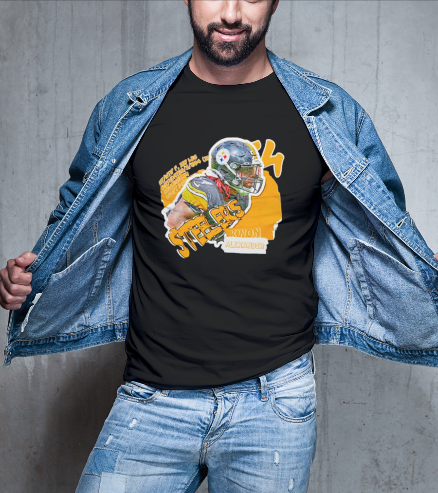 Kwon Alexander Steelers Helmet Football T-Shirt