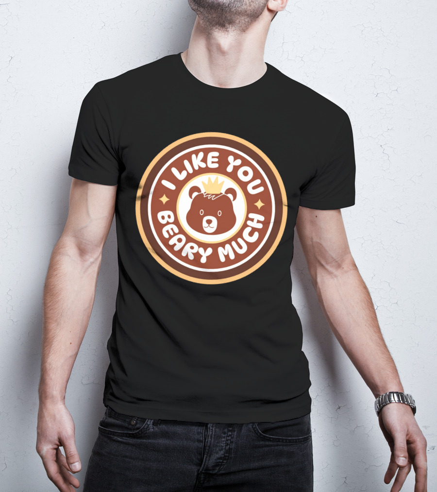I Like You Beary Much Kittl AI T-Shirt