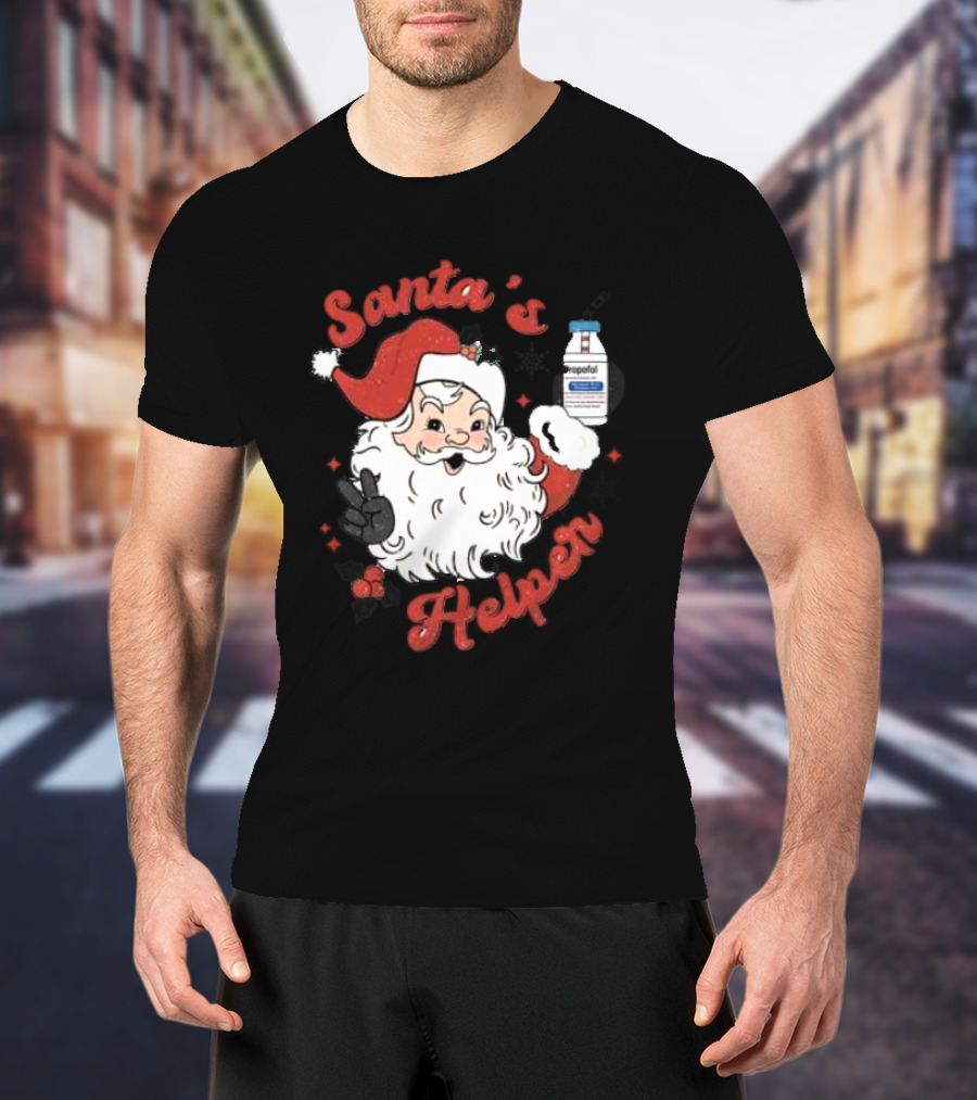 Santa's Helper Christmas Propofol T-Shirt