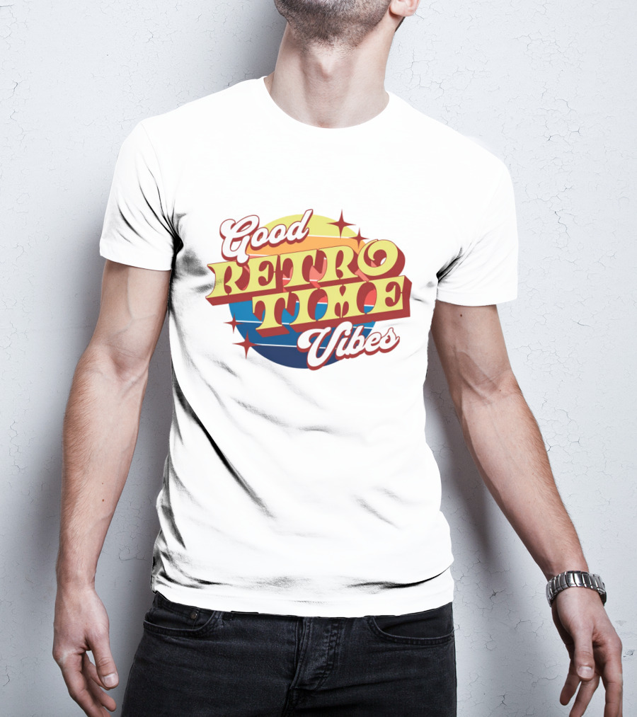 Good Retro Time Vibes T-Shirt