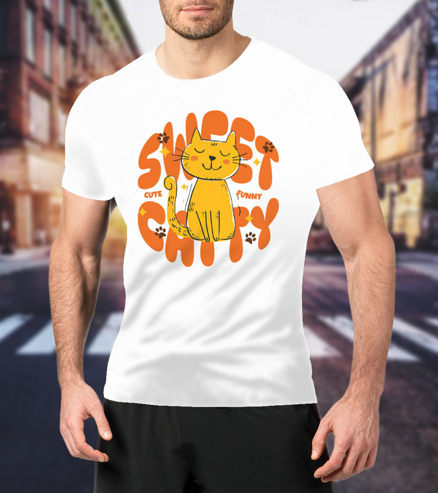 Sweet Cat Cute Funny T-Shirt