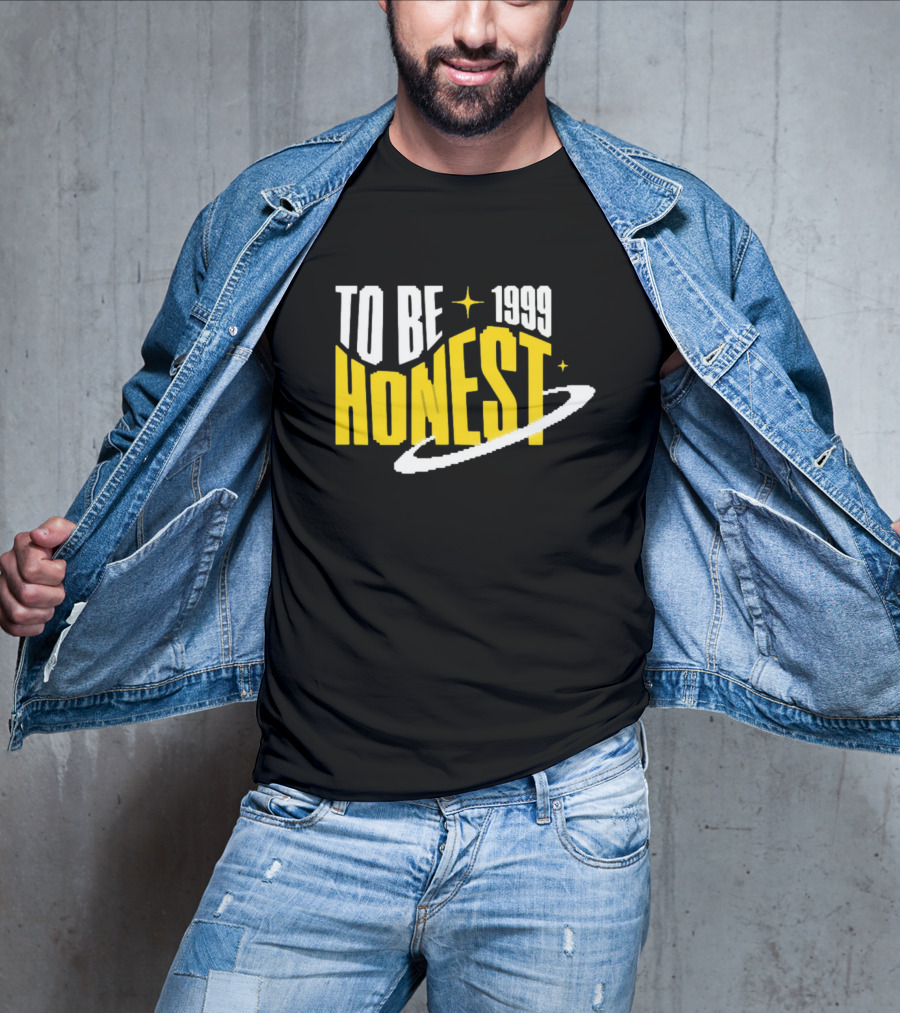 To Be Honest 1999 Saturn Rings T-Shirt