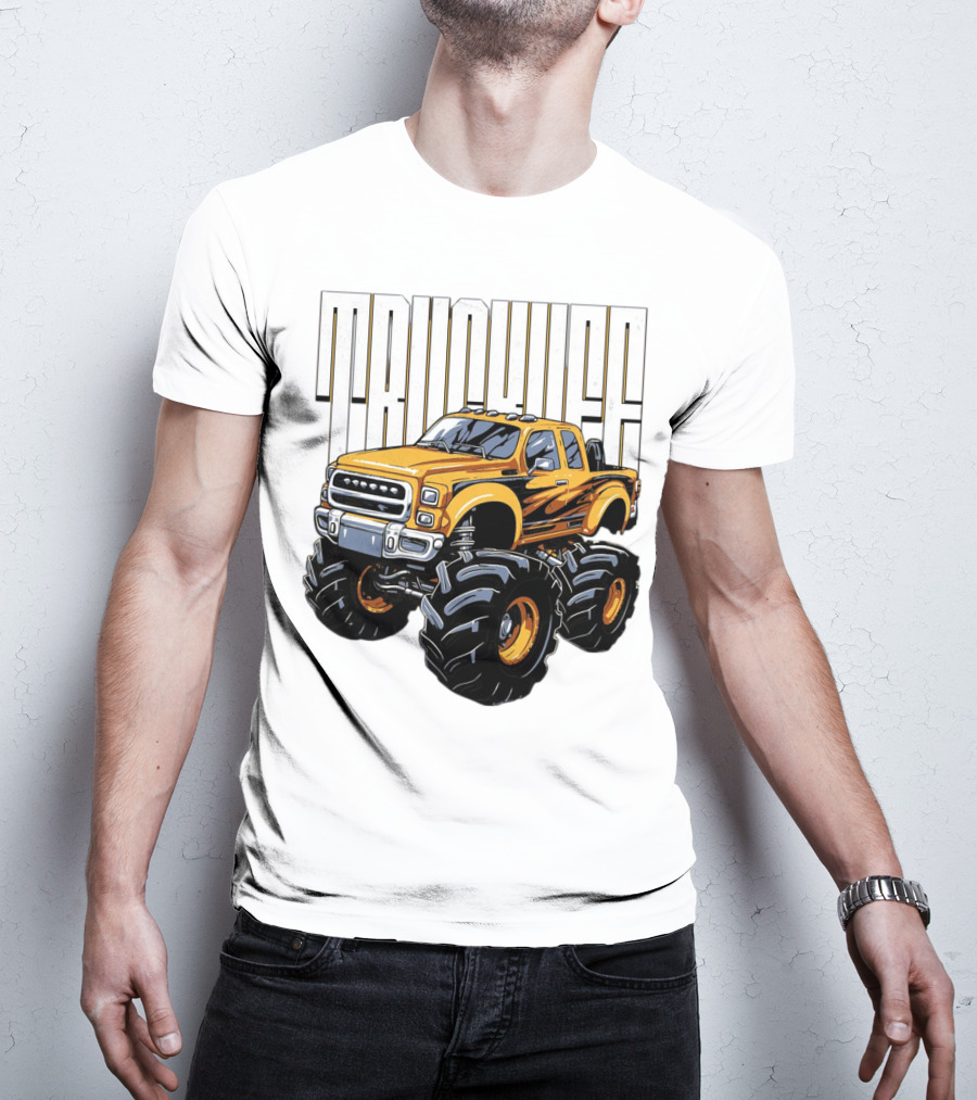 Trucklife Adventure Never Slowing Down Monster Truck T-Shirt